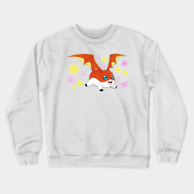 Patamon Crewneck Sweatshirt by AnaMartins